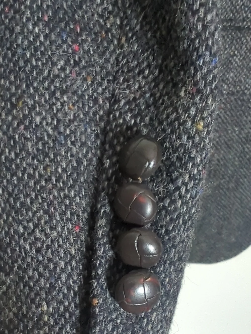 Mens Blazer Lot 100% Wool for Crafters Sewing Upcycling Tweed Houndstooth Autumn